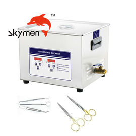 10L 240Wを殺菌するデジタル タイマーのヒーターの医学の超音波洗剤の歯科器械