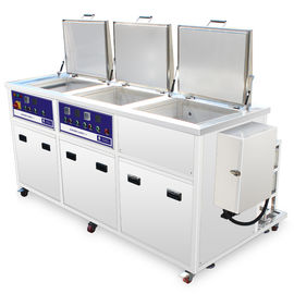 3つのタンク77l 3000wはきれいになる超音波洗剤の精密な部品を熱しま乾燥を洗います