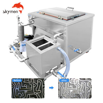 超音波ギヤボックス洗浄槽 グリス、油、金属切粉除去