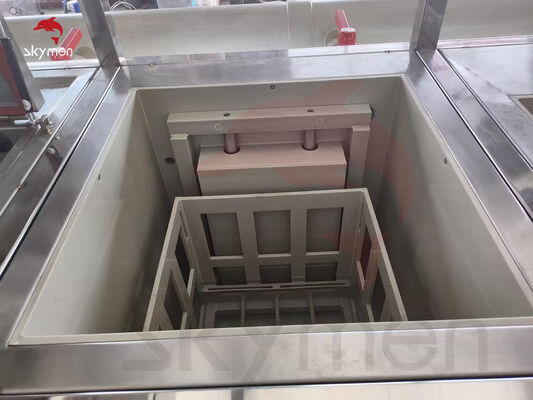 Skymen 38L Anti-corrosion PP Tank Ultrasonic Cleaner for Strong Chemical Detergent Resistance