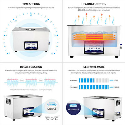 Skymenの実験室は200Wヒーターおよびバスケットが付いている超音波Bathに2.85ガロン用具を使う