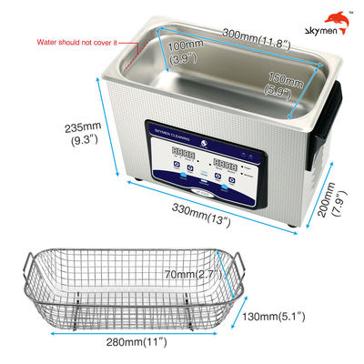 ジュースのびんのための1.19ガロンのBenchtopの超音波Bath SUS304