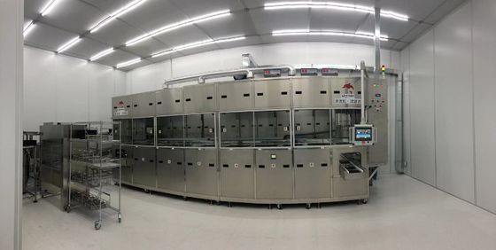 1800Wを乾燥する熱気はあらゆる企業のための超音波洗剤SUS316を自動化した