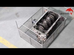 Auto Part Grease Rust Remove Industrial Ultrasonic Cleaner 100L Tank 28/40KHz