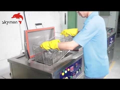 AC 220V/380V すすぎ/フィルター/乾燥機が付いている産業超音波クリーナー洗濯機 135L