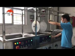 Skymen JTM-3024GH 77L 1200 ワット Dpf 3 タンク工業用超音波クリーナー水平移動リチウム